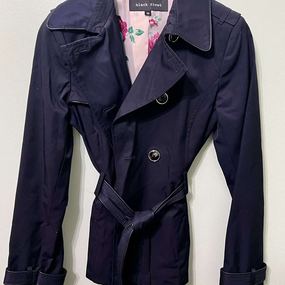 Black Rivet Women's Navy Jacket